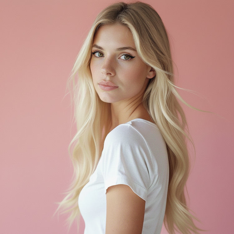 Diamond Balayage clip in hairextensions - extensies van echt haar in een clip in setje met meerdere stroken.