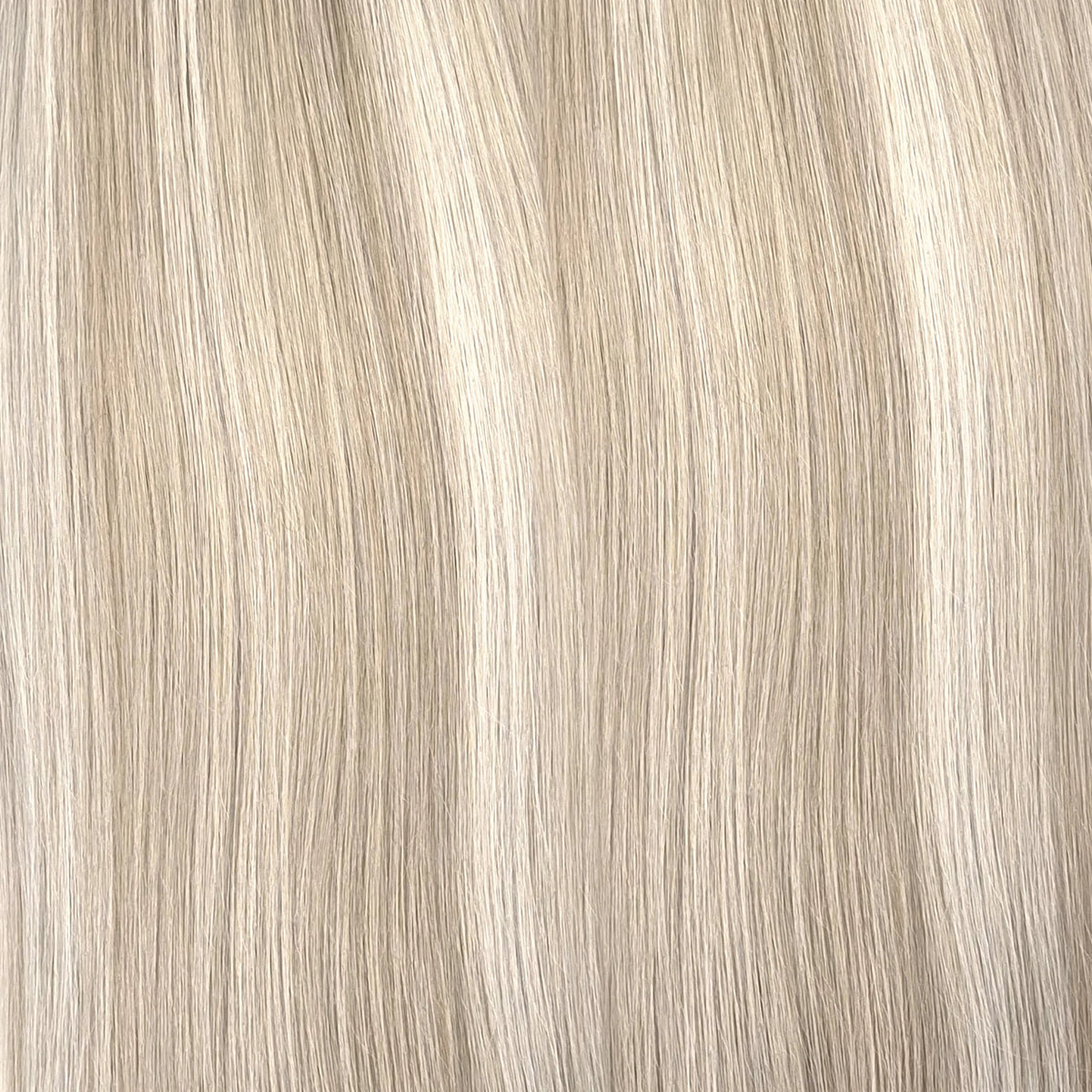Ash blonde highlights - licht blonde assige set clip in hair extensions voor een prachtige haar verlenging voor thuis. Gemaak van double drawn remy human hair, echt haar dus naar wens te krullen en stylen.