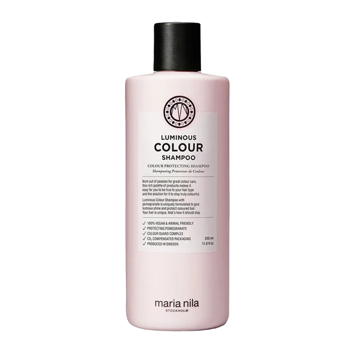 Maria Nila Luminous Colour shampoo is speciaal voor gekleurd haar en extensions en bevat geen sulfaten of parabenen en is daarom ook ideaal voor hairextensions.
