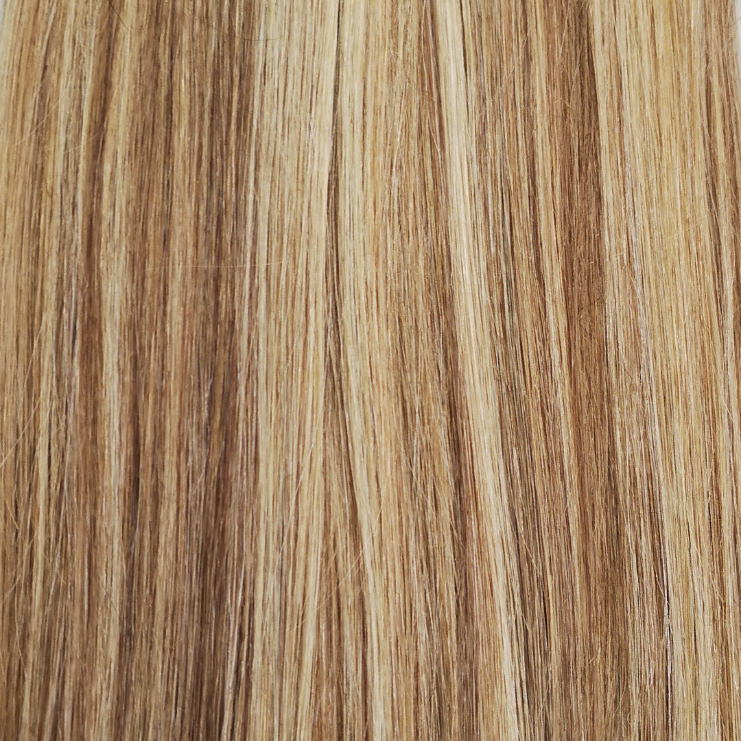 Mixed blonde quad weft hairextensions 🐆 30cm - 70g