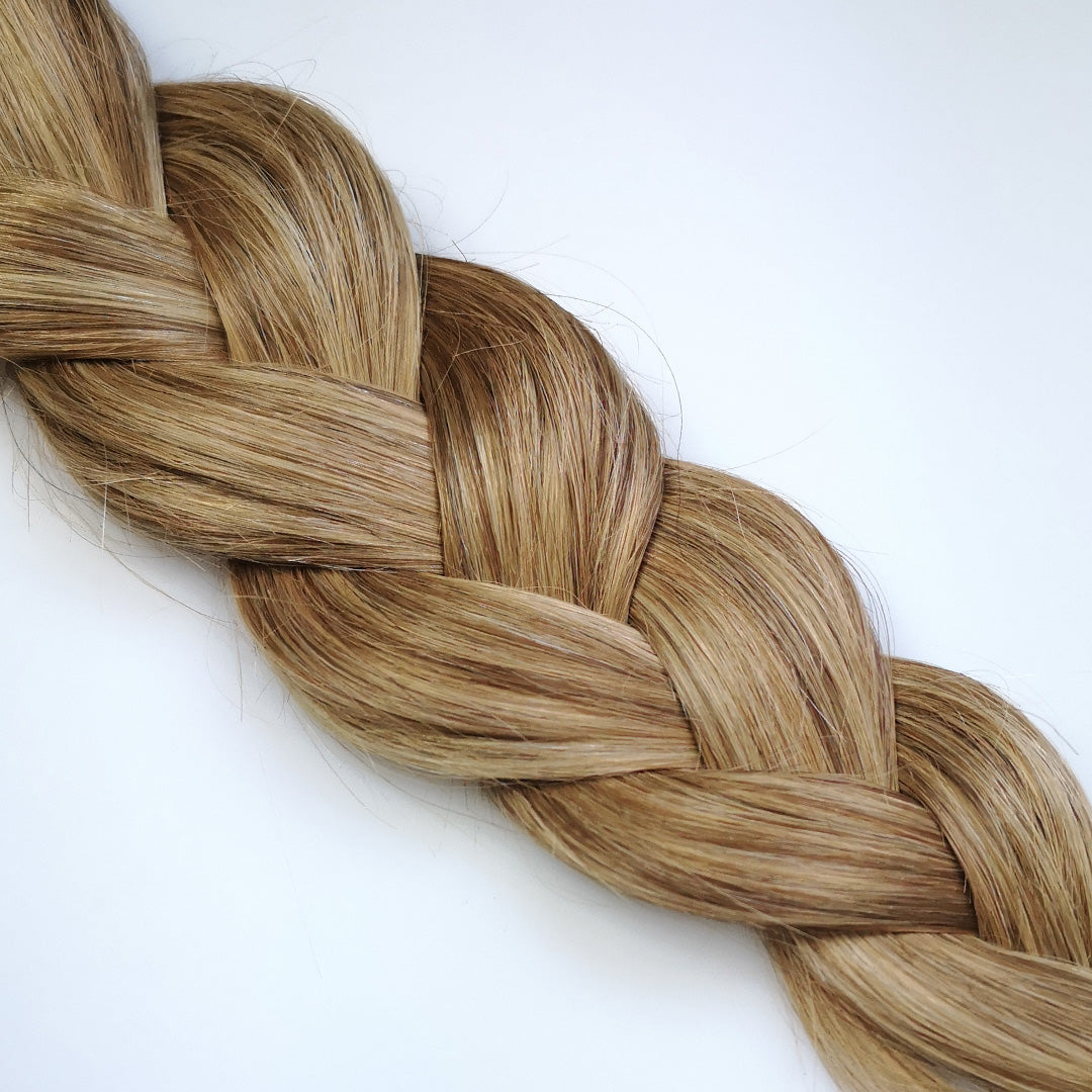 Mixed blonde clip-in hair extensions • 30cm (100g)