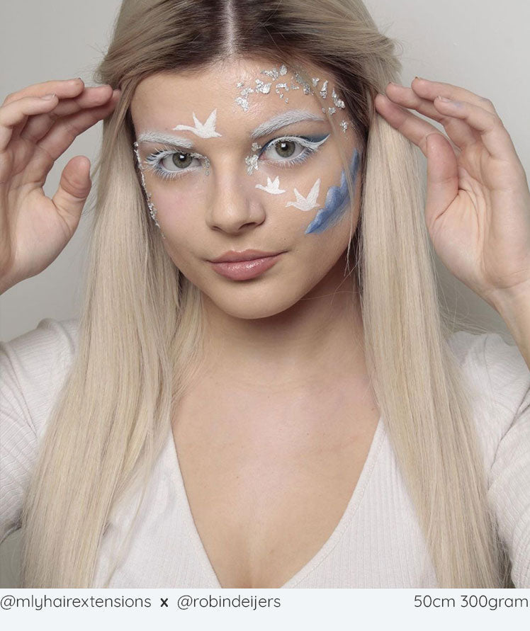 Verleng je haar gemakkelijk zelf met clip in hairextensions van echt haar.