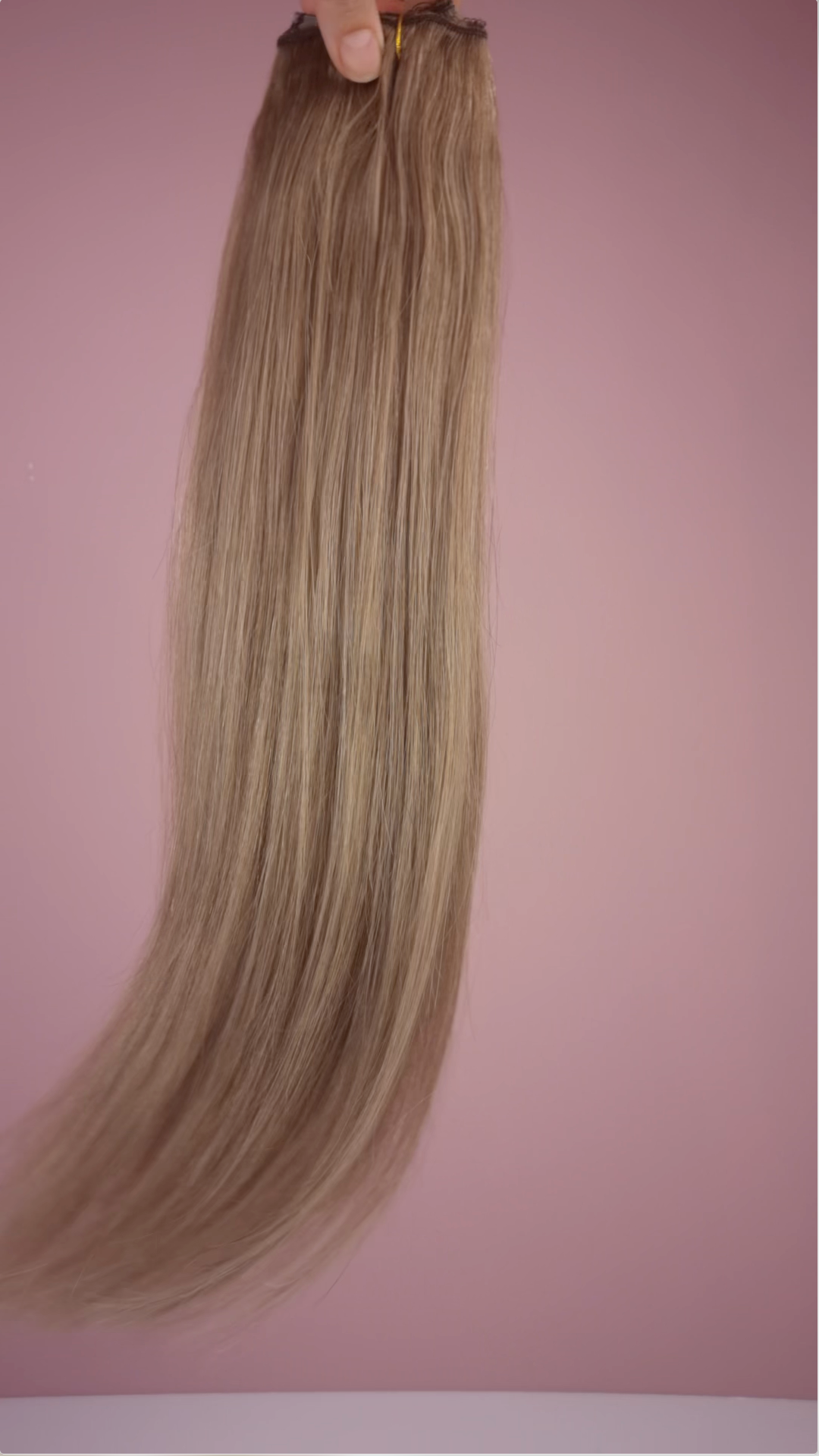 Midden As Blonde Volumizer Hairextension (40cm, 80gram)