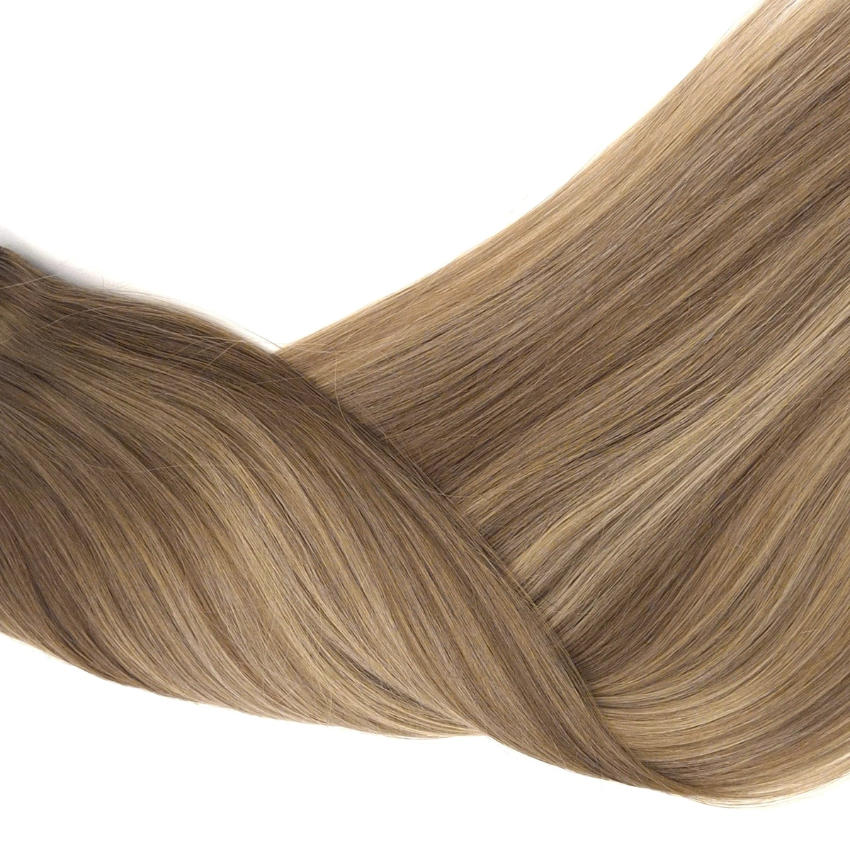 Teddy Beige Balayage clip-in hair extensions • 40cm (120g)