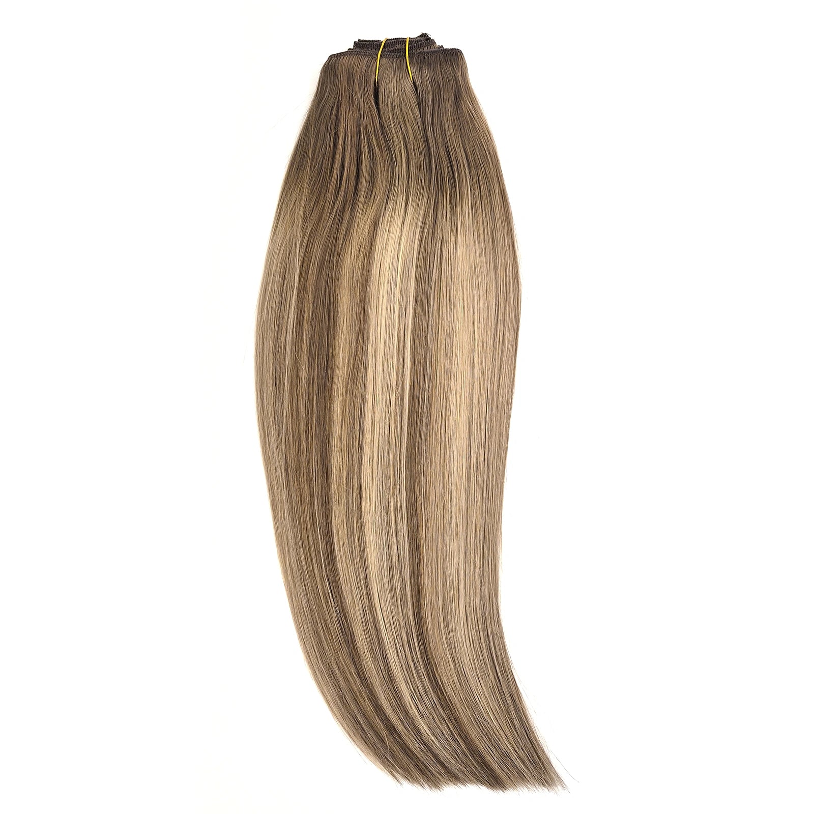 Teddy Beige Balayage clip-in hair extensions • 50cm (160g)