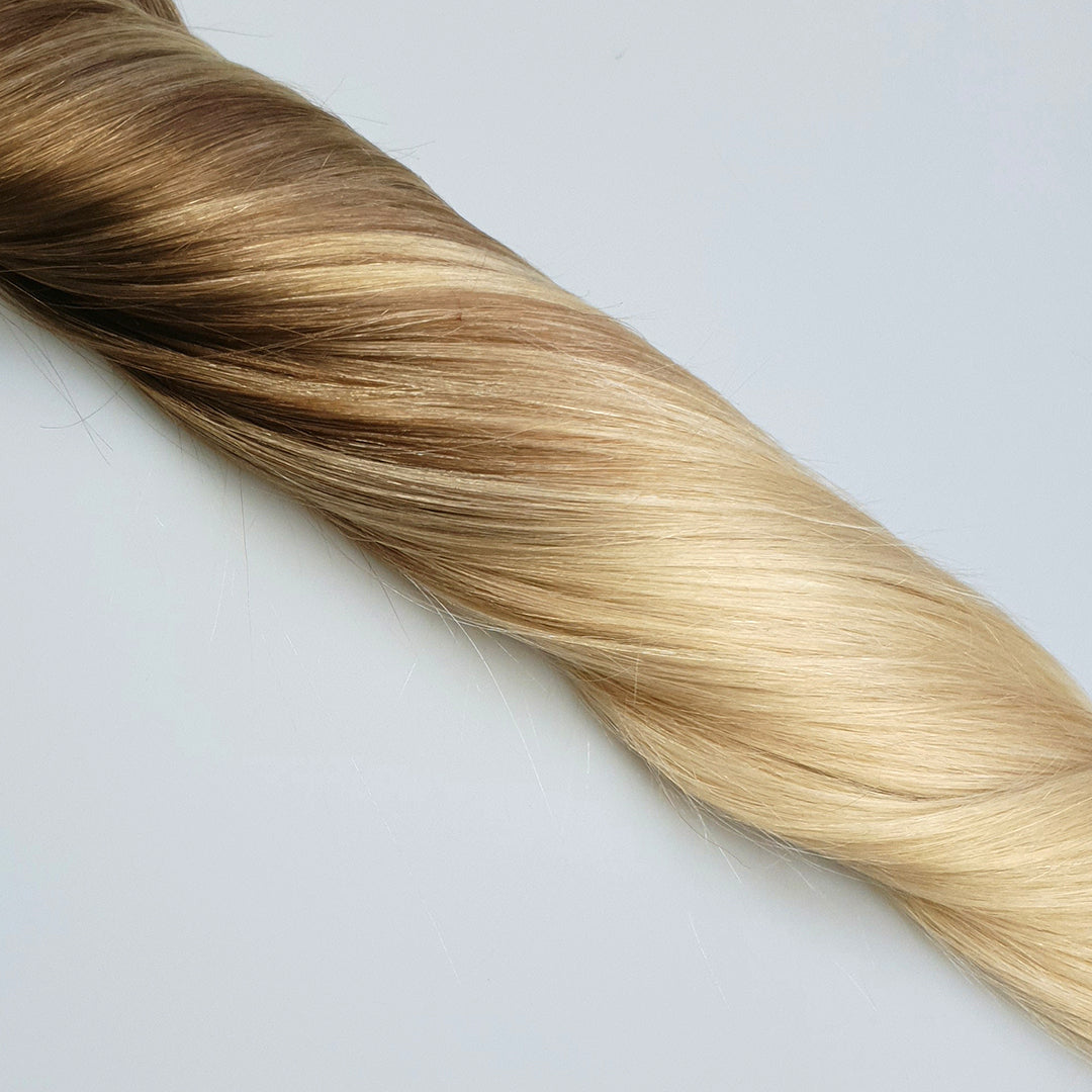 Cappuccino balayage Volumizer • Clip-in hair extensions • 50cm (80g)