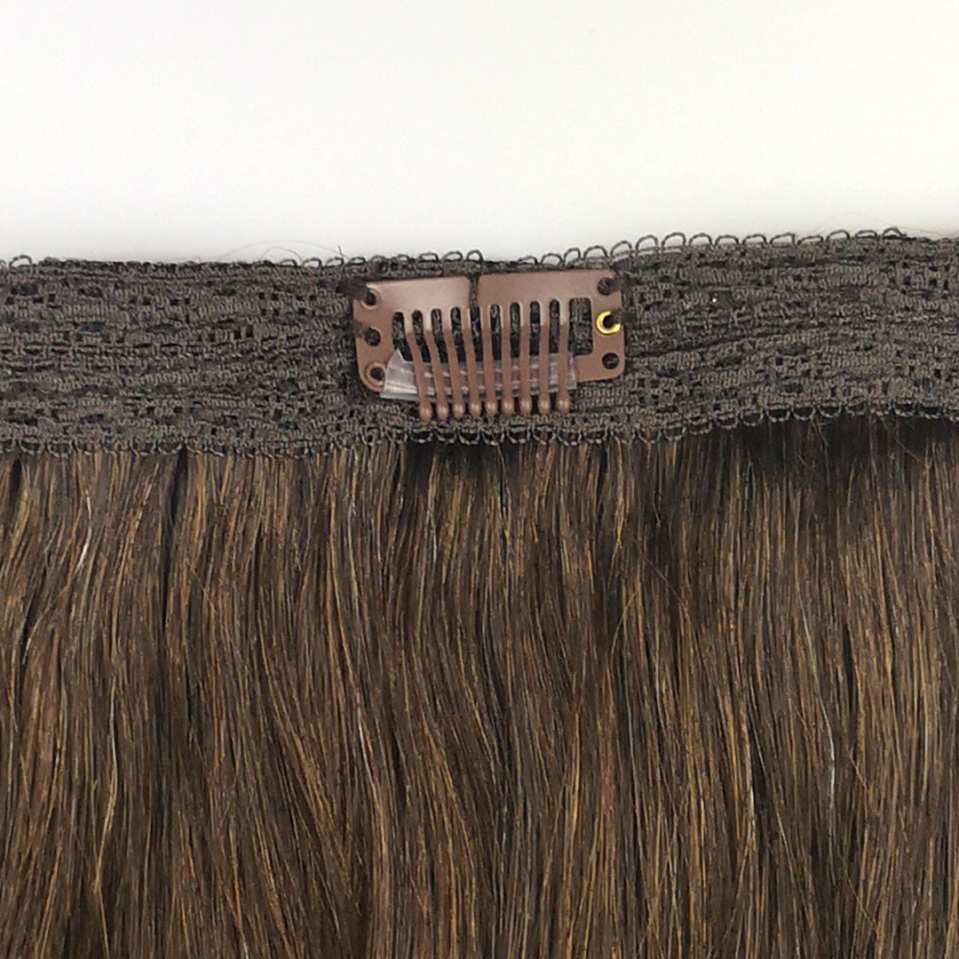 Chocolade Bruine quad weft hairextensions 🍫 50cm - 80g