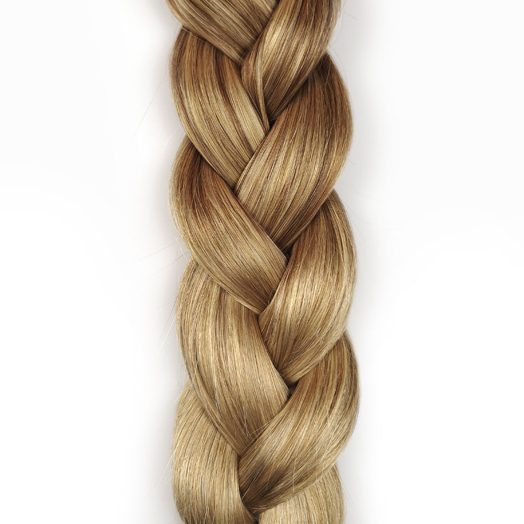 Latte Balayage quad weft hairextensions 👸 50cm - 80g