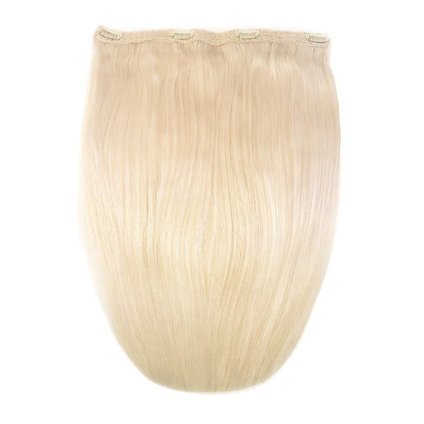 Platina Blonde quad weft hairextensions 💍 50cm - 80g