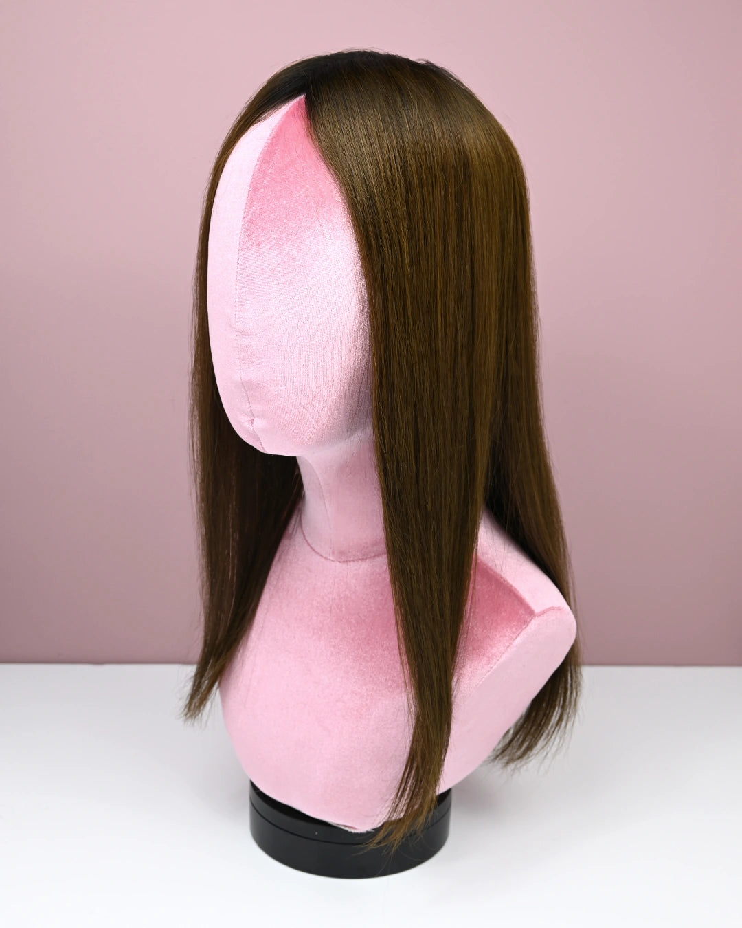 Silk base Hair Topper - Off Black Balayage