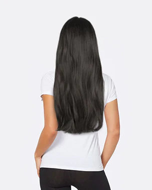 Clip in hair extensions haarverlenging 50cm 20inch lang met echt haar