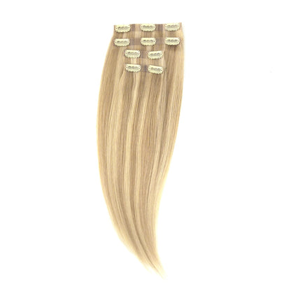 Natural Highlights Invisible Fill Ins • Injection Clip-in extensions