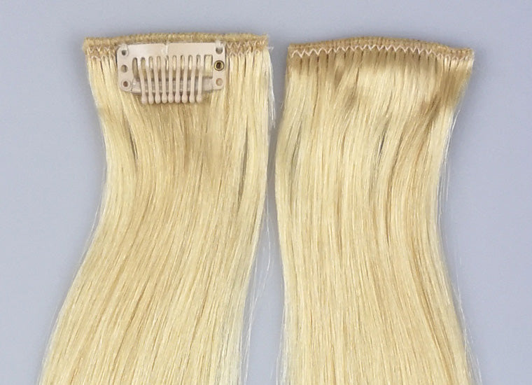 Bleach Blonde clip-in hairextensions ✨ 30cm - 230g