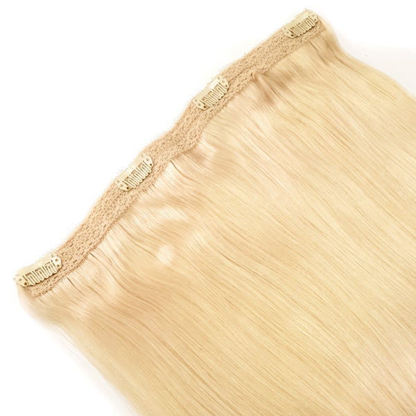 Bleach blonde quad weft hairextensions ✨ 30cm - 70g