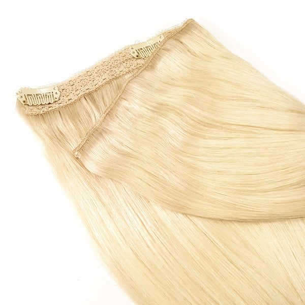 Bleach blonde quad weft hairextensions ✨ 40cm - 80g