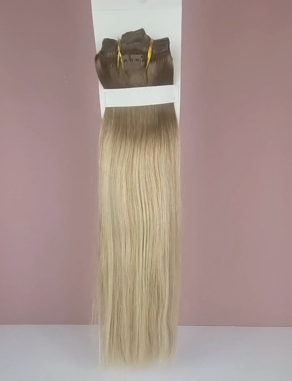 Blonde Ombre clip-in set - 40cm 180gram