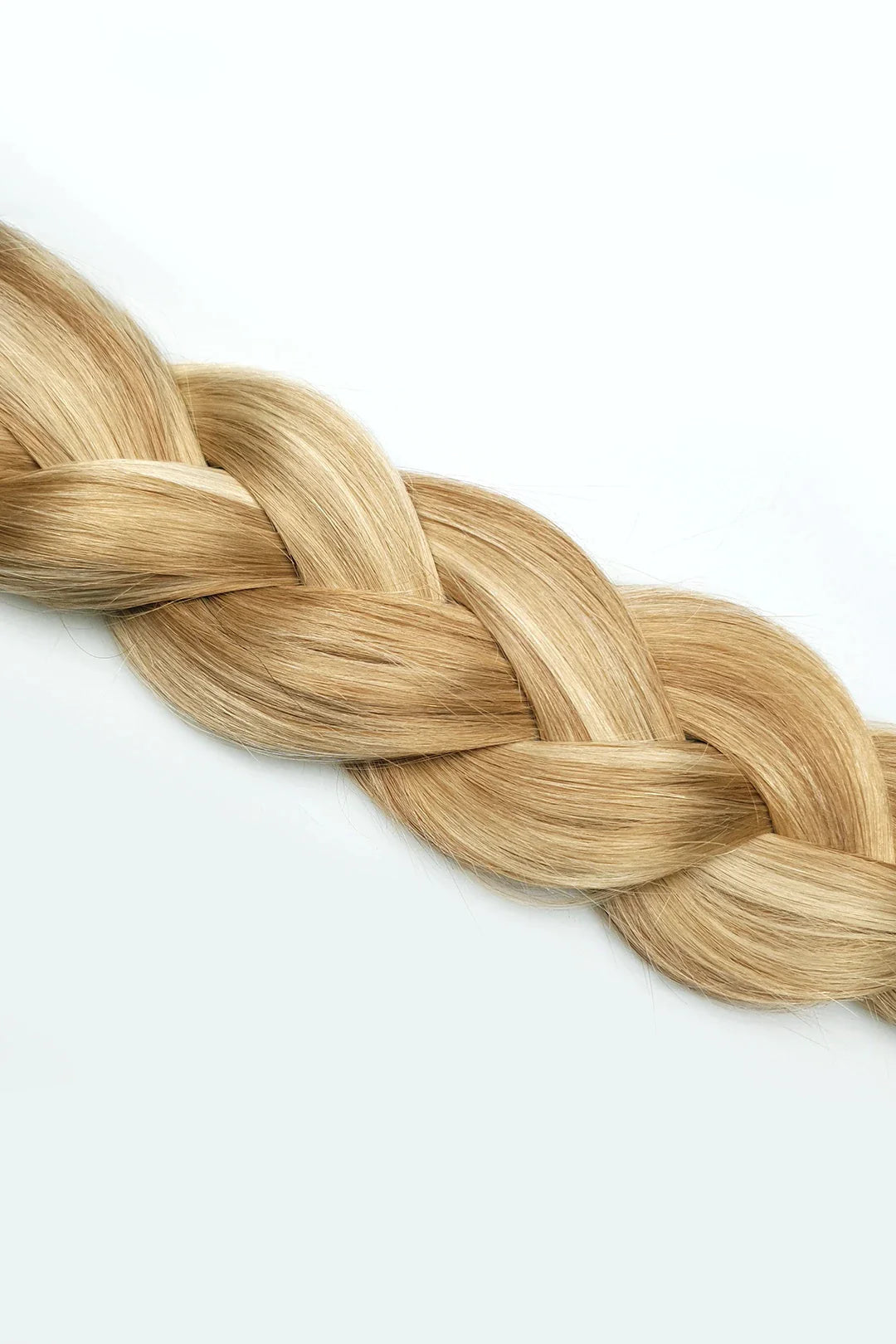 Licht blonde highlights clip-in hairextensions ☀️ 30cm - 230g