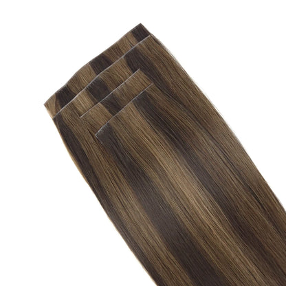 Bruine Highlights Invisible Fill Ins • Injection Clip-in extensions