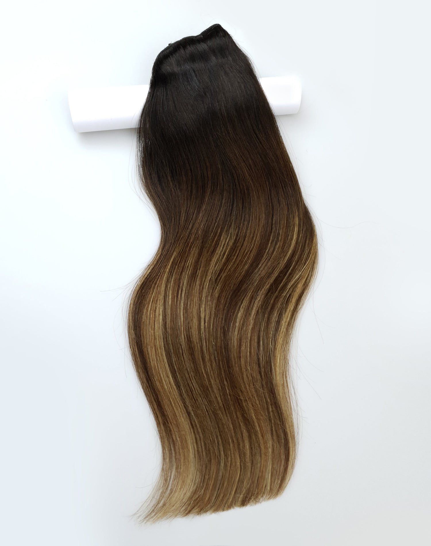 Mocha Bronde Balayage quad weft extensions ☕ 40cm - 80g