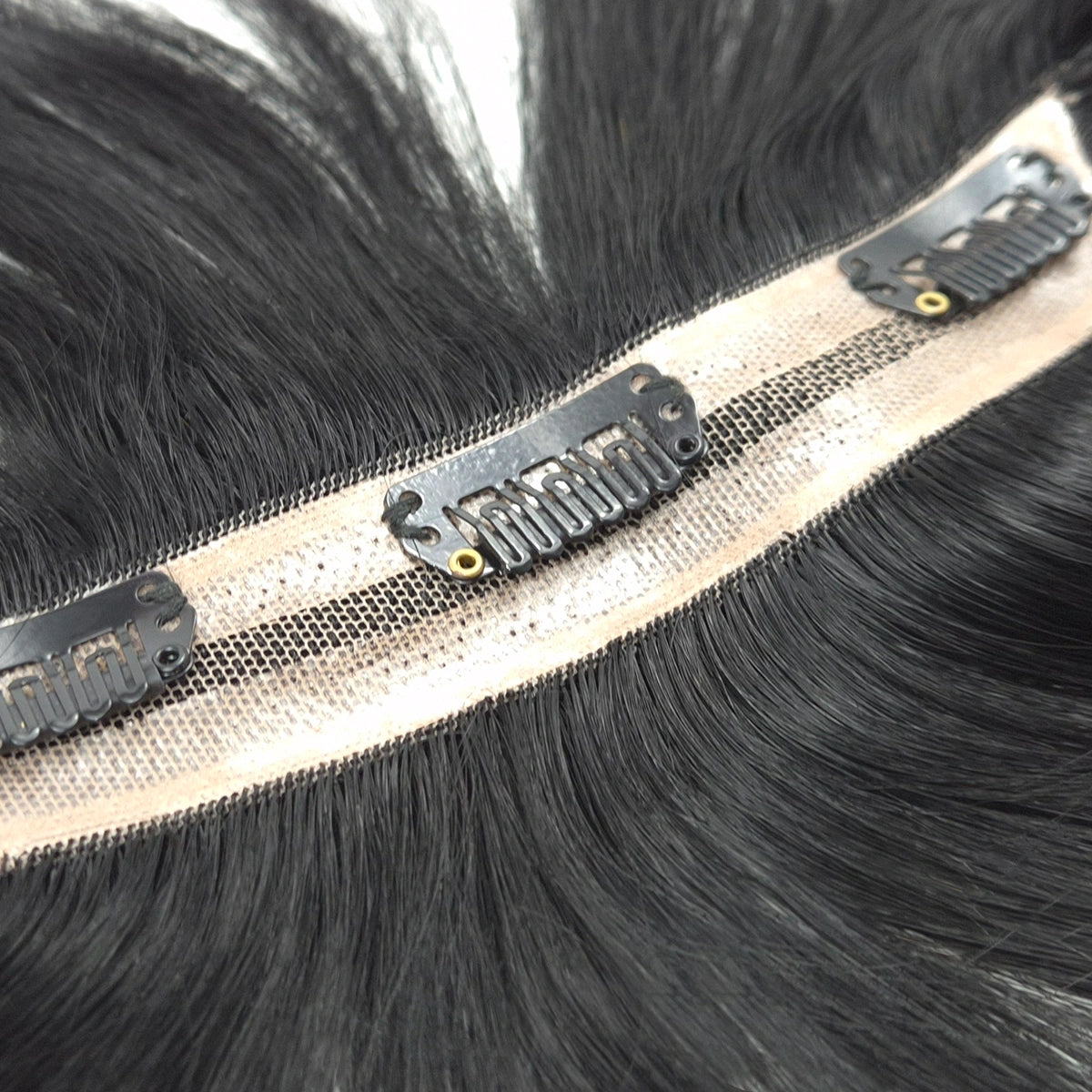 Clip-In Curtain Bangs – Mini mono Haartopper