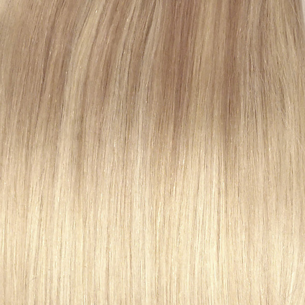 Diamond balayage is een super mooie set clip-ins met een as blonde aanzet (