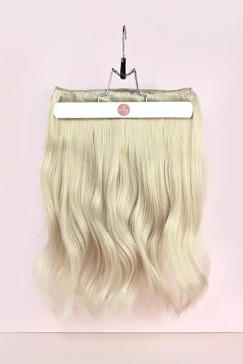 Verleng je haar met clip-in extensions van mly hairextensions. Real remy human hair dus te krullen, wassen en stylen zoals jij wilt. Deze goedkope hairextensions zijn misschien te krijgen voor een prikkie maar zijn de beste hairextensions van nederland met remy human indian hair, double drawn en double weft. wat wil je nog meer?