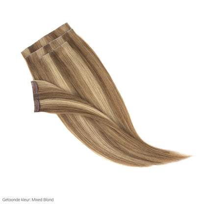 Ice Blonde Invisible Fill Ins • Injection Clip-in extensions