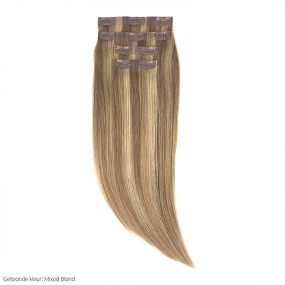 Ice Blonde Invisible Fill Ins • Injection Clip-in extensions
