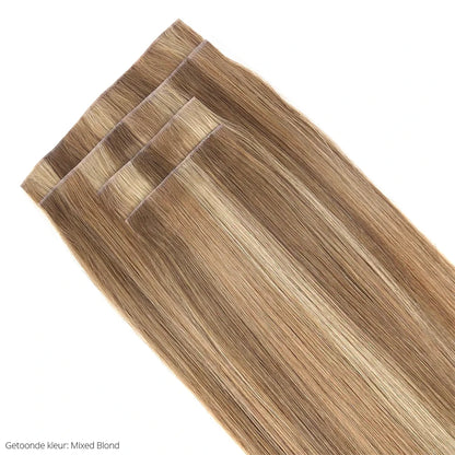 Ice Blonde Invisible Fill Ins • Injection Clip-in extensions