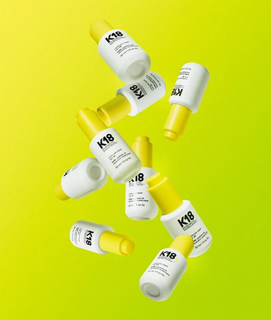 College van Flesjes K18 molecular repair hair oils. 
