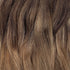 Clip in extensions van echt haar met overloop van bruin naar blond. Balayage en ombre tinten clip in hairextensions.