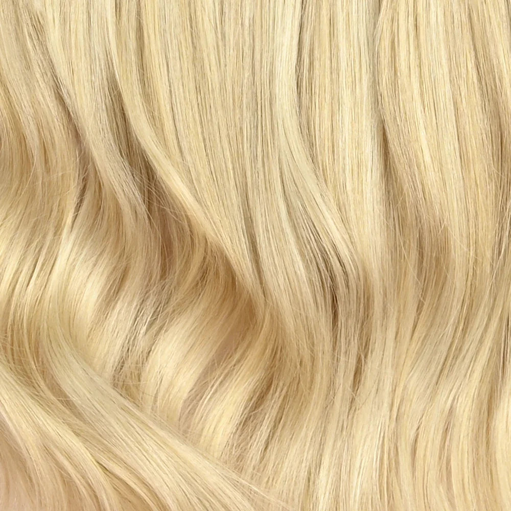 Natural highlights clip-in hair extensions • 50cm (300g)