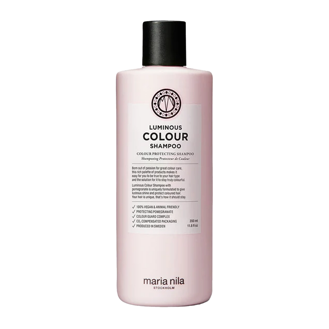 Maria Nila Luminous Colour shampoo is speciaal voor gekleurd haar en extensions en bevat geen sulfaten of parabenen en is daarom ook ideaal voor hairextensions.