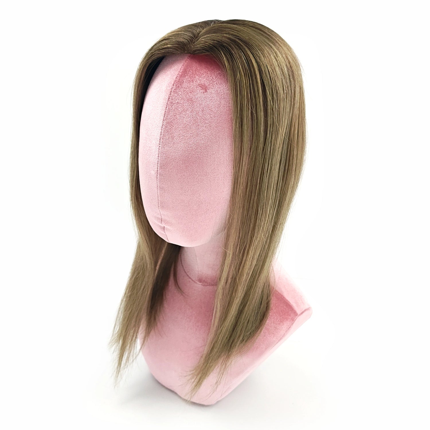 Silk base Hairtopper - Chocolate Balayage