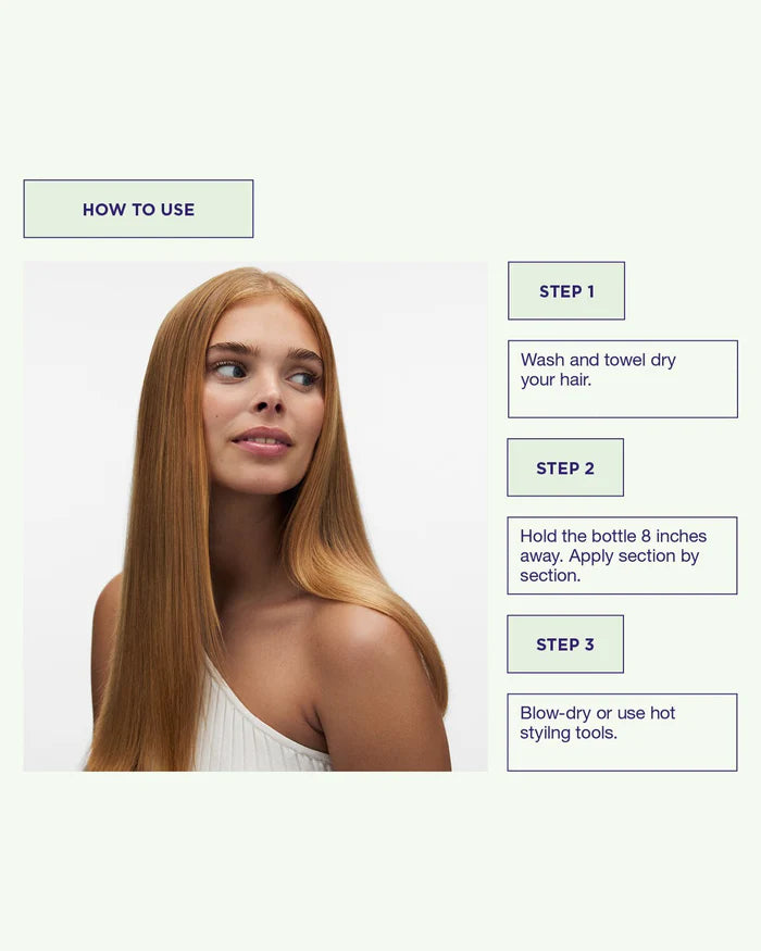 Cream Heat Protector Spray