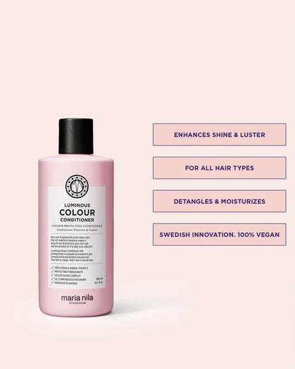 Luminous Colour shampoo van Maria Nla is voor alle haartypes 