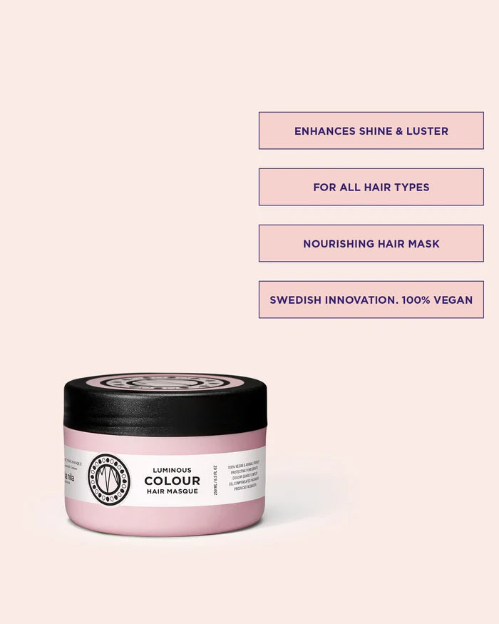 Waarom is maria nila luminous colour hair mask zo goed voor hairextensions? 