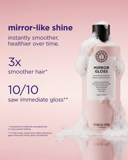 Maria Nila Mirror Gloss Shampoo voor 3x zachter en smoother haar
