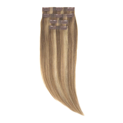 Mixed Blonde Invisible Fill Ins • Injection Clip-in extensions