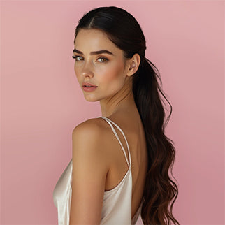 Ponytails van 100% remy human hair, in een handomdraai een lange paardenstaart. 