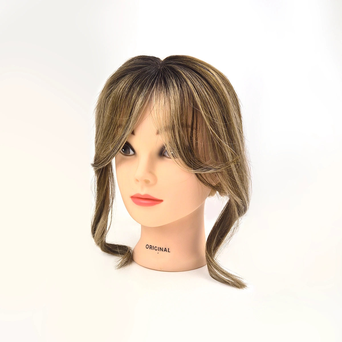 Clip-In Curtain Bangs – Mini mono Haartopper