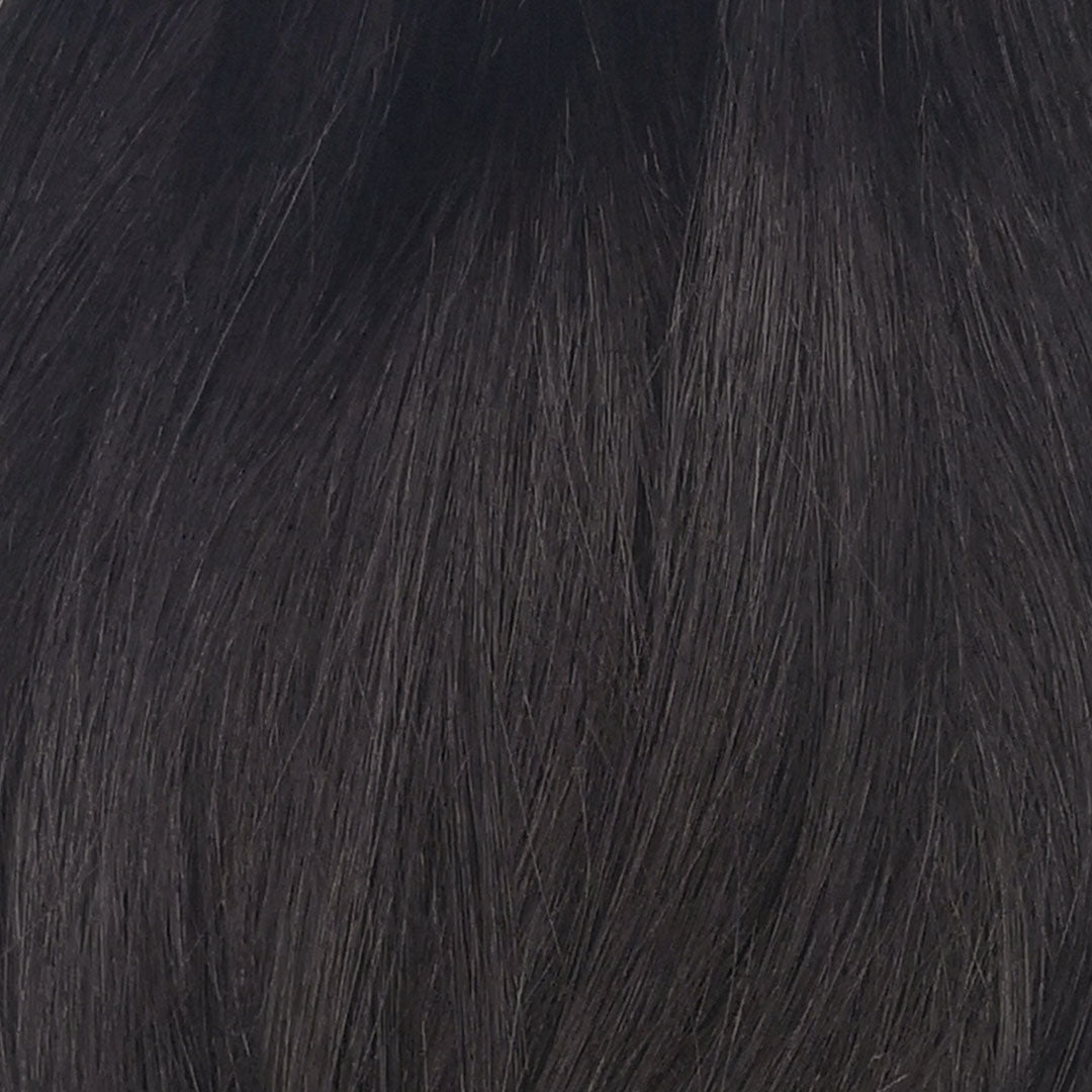 Zwart-bruine quad weft hairextensions ♠️ 30cm - 70g