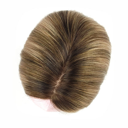 Silk base Hairtopper - Cream Balayage