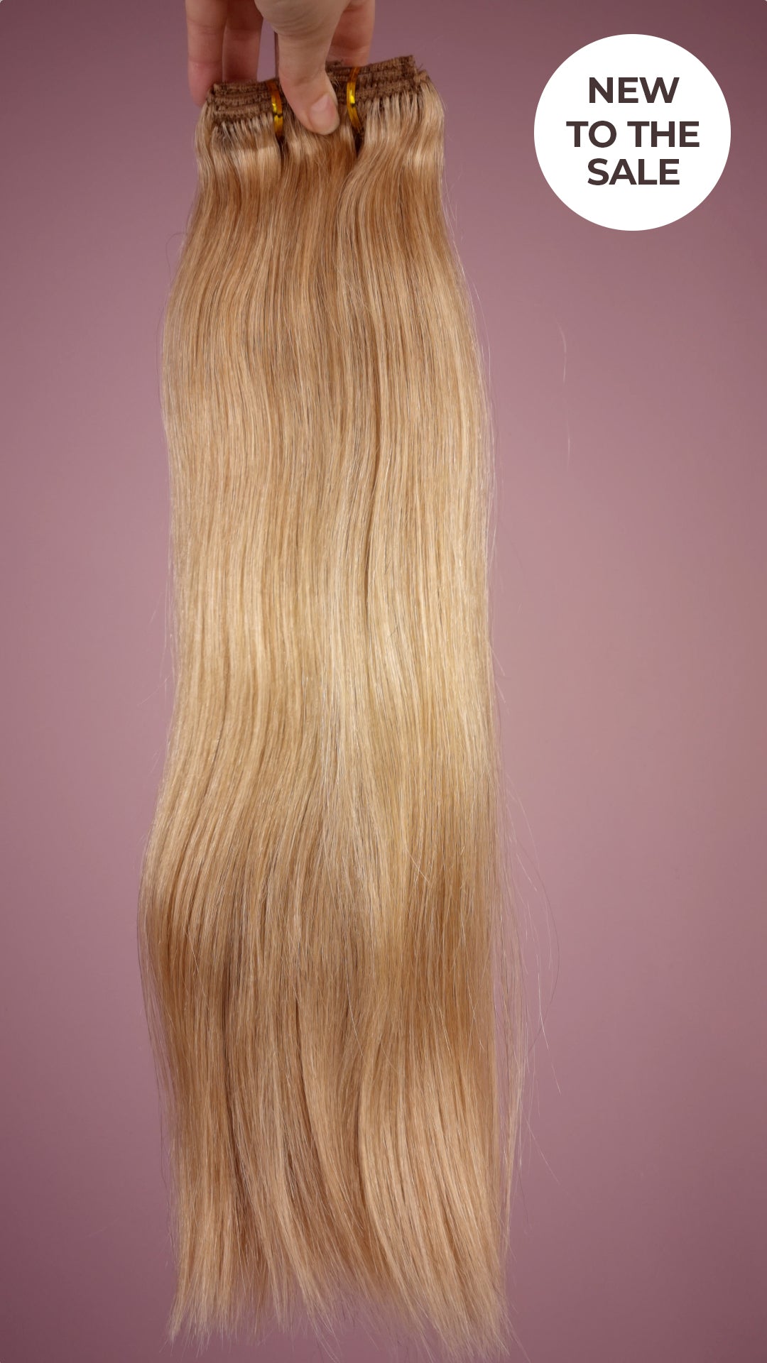 Honing Blonde Clip in Hairextensions (50cm, 160gram)