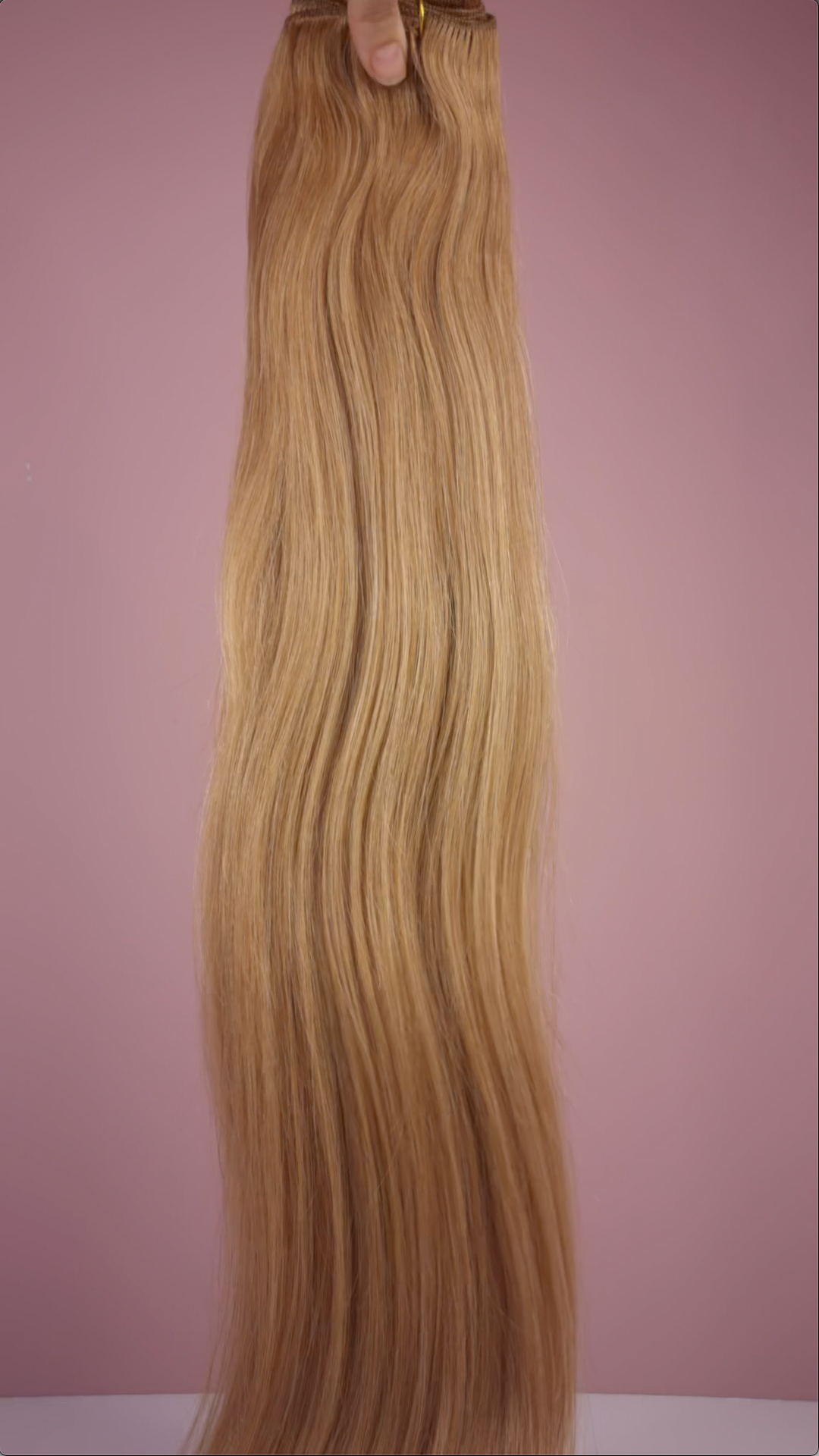 Warm Blonde Clip in Hairextensions (60cm, 180gram)