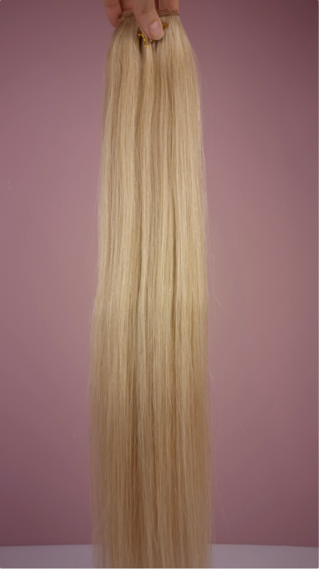 Licht Blonde Volumizer Hairextension (50cm, 80gram)