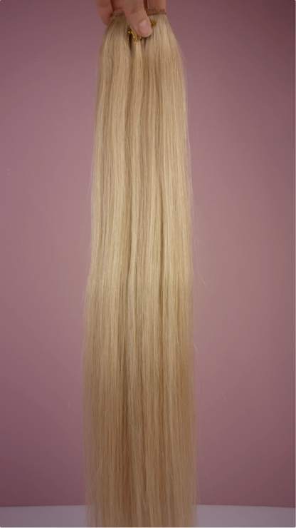 Licht Blonde Volumizer Hairextension (50cm, 80gram)
