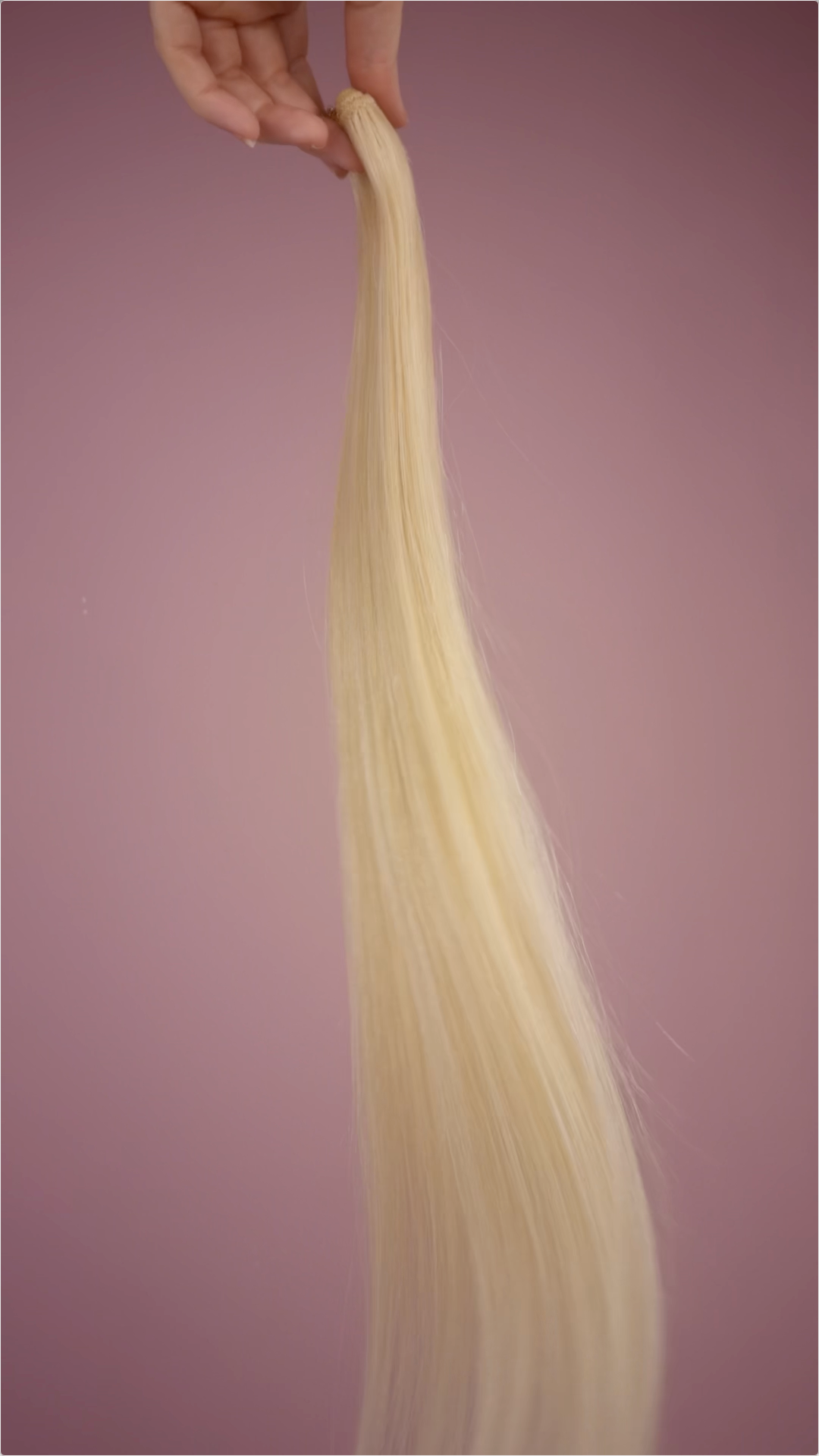 Bleach Blonde Extensions - Weave/Microrings (50cm, 50gram)