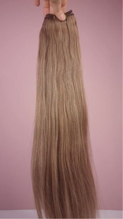 Donker Blonde Extensions - Weave/Microring (50cm, 100gram)