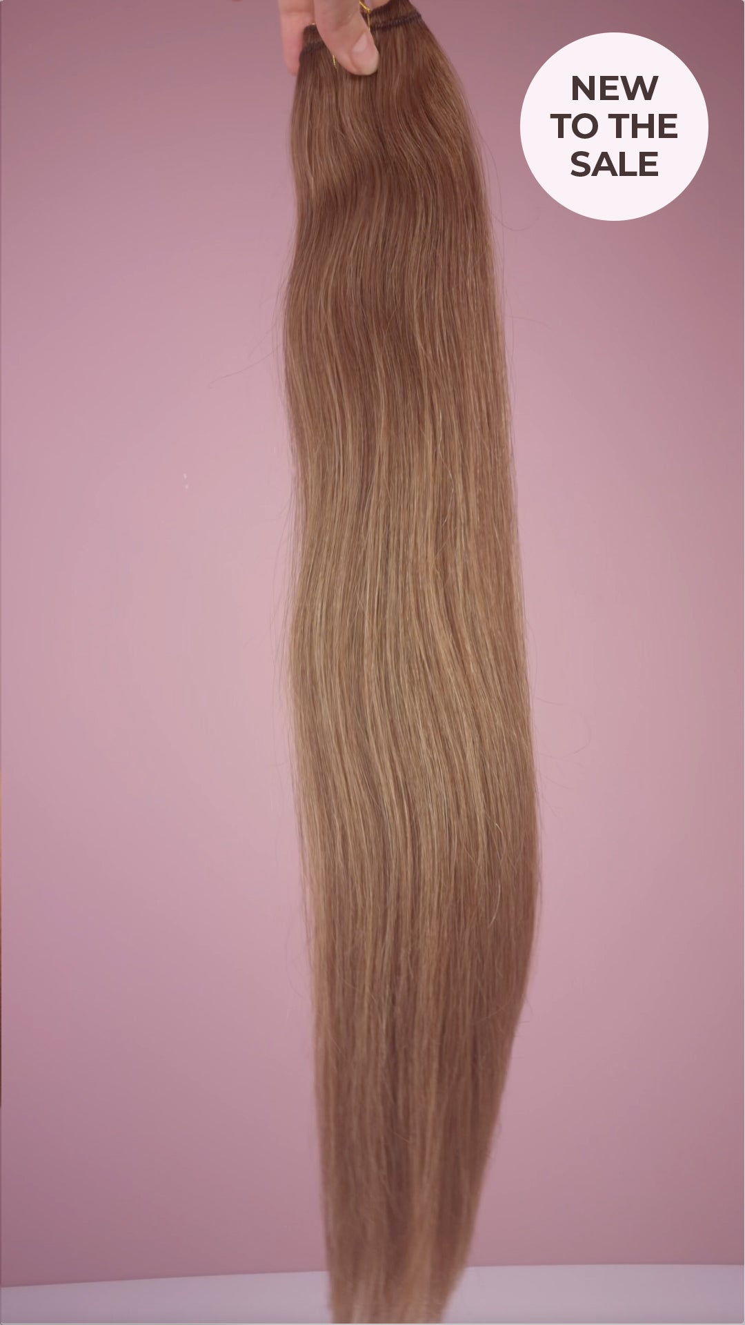 Donker Blonde Volumizer Hairextension (50cm, 80gram)